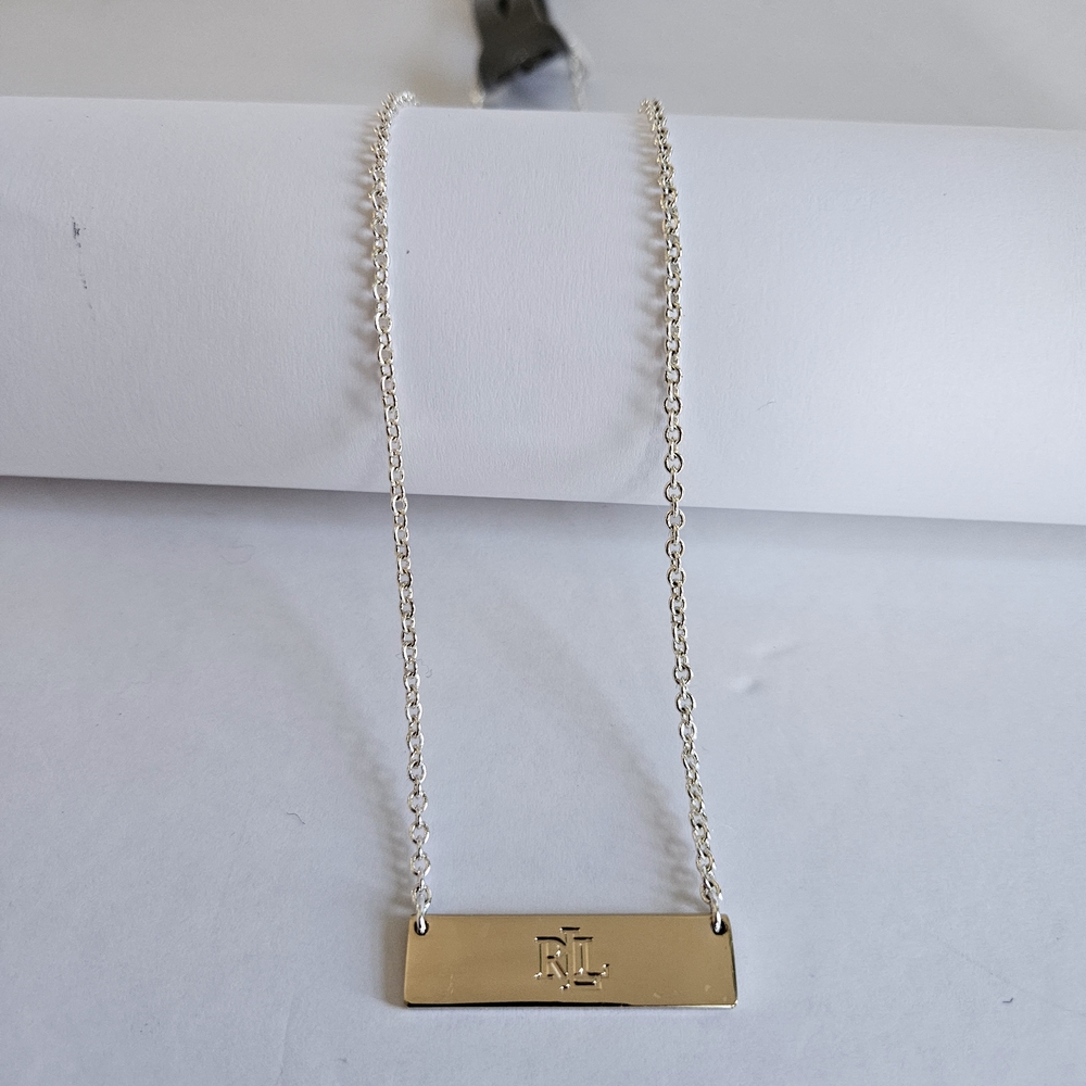 Ralph Lauren Gold and Silver Necklace - Picture 2 of 5